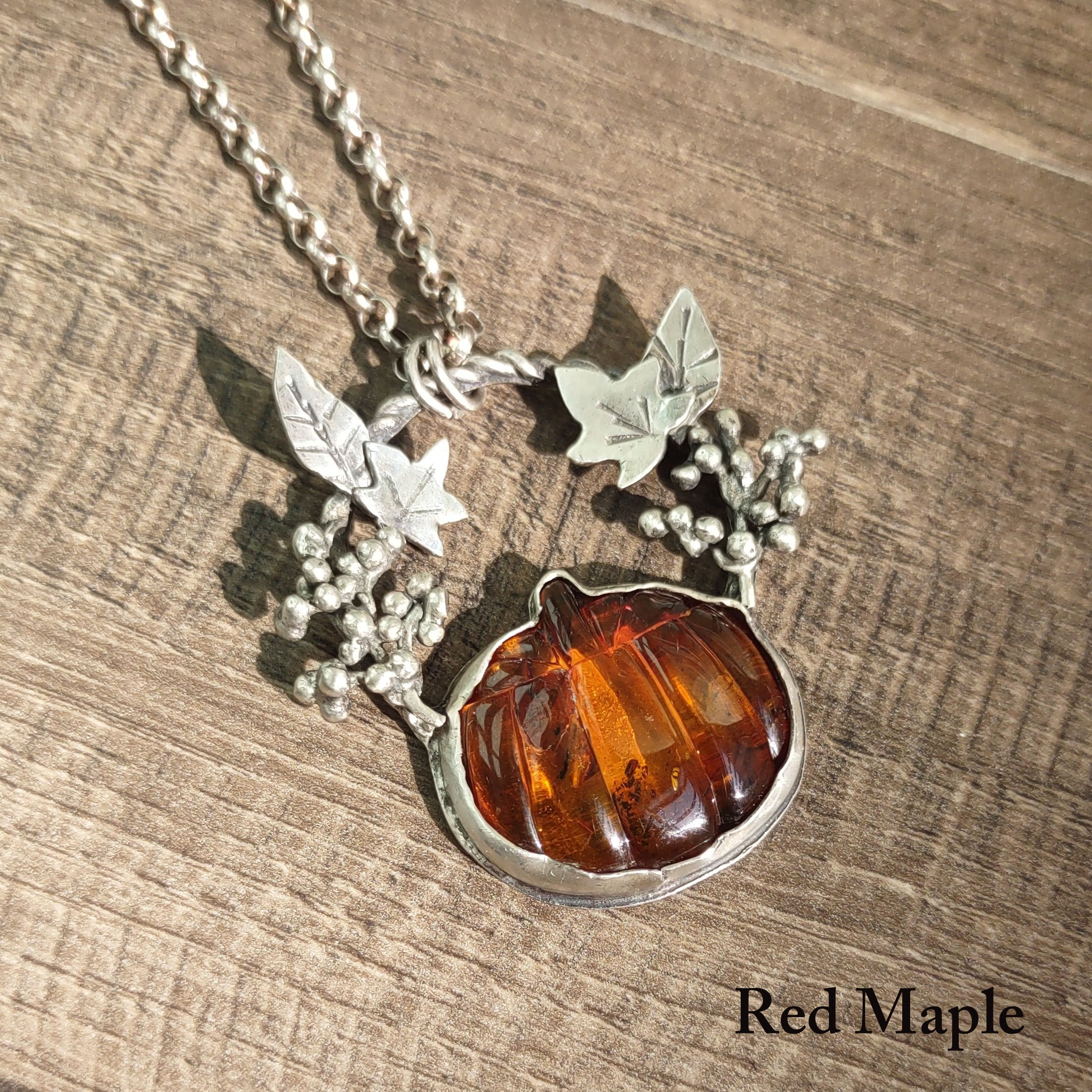 Silver925 バルティックアンバー 2種 リング