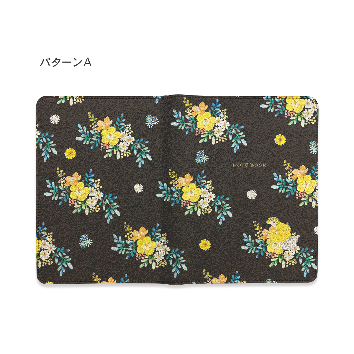 ヒョウモントカゲモドキのレザーノート - VAUVAU ｜クラフト作品 通販