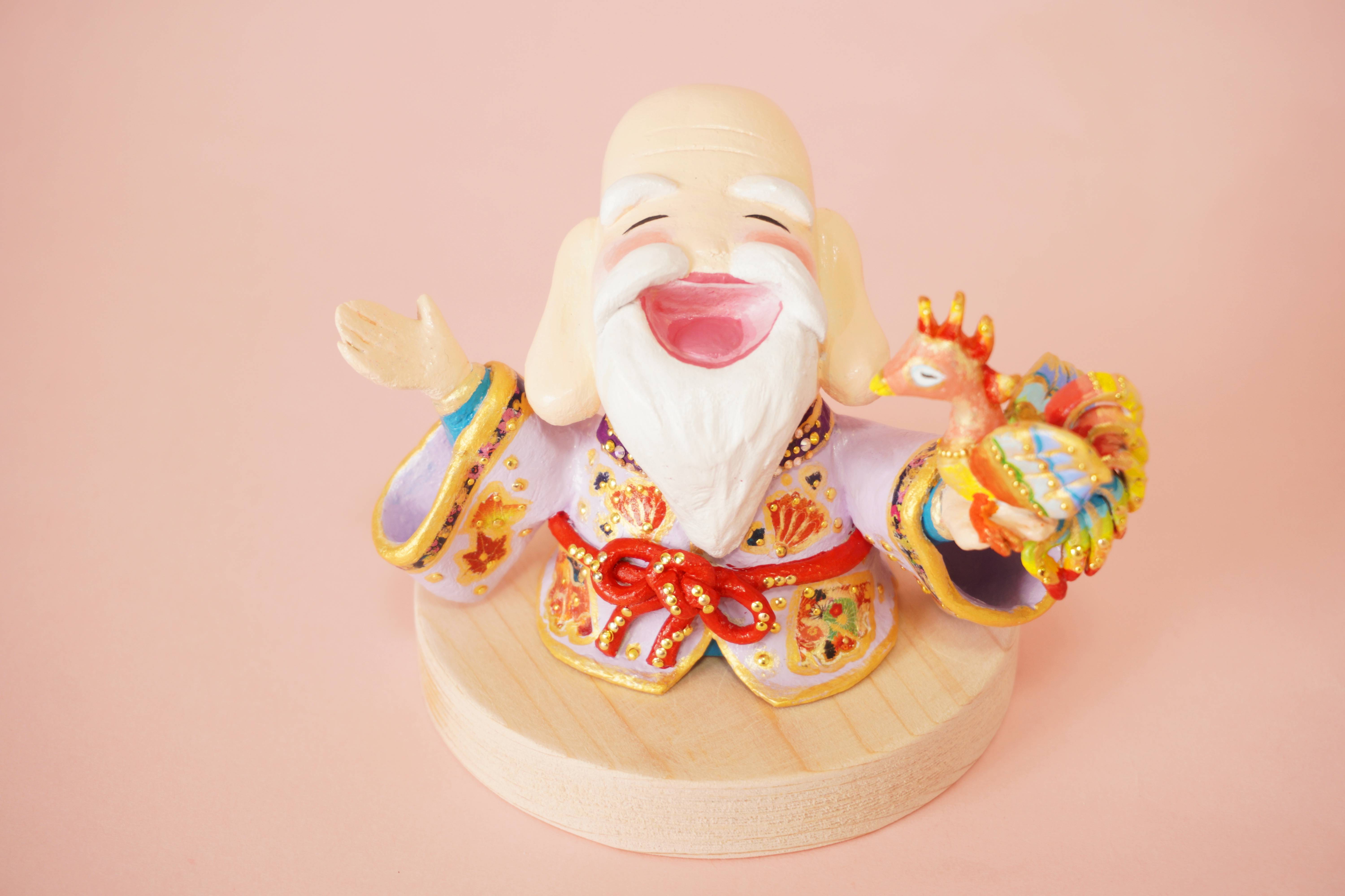 シンプルハロウィンデザイン 押し出し うさぎちゃんレジンヘアゴム