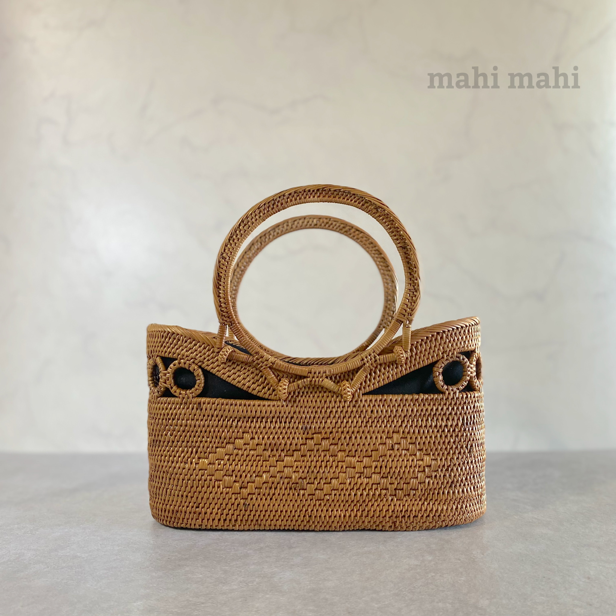 特集掲載】小ぶりでカワイイ♪ちょっとお出掛けかごバッグ☆ お