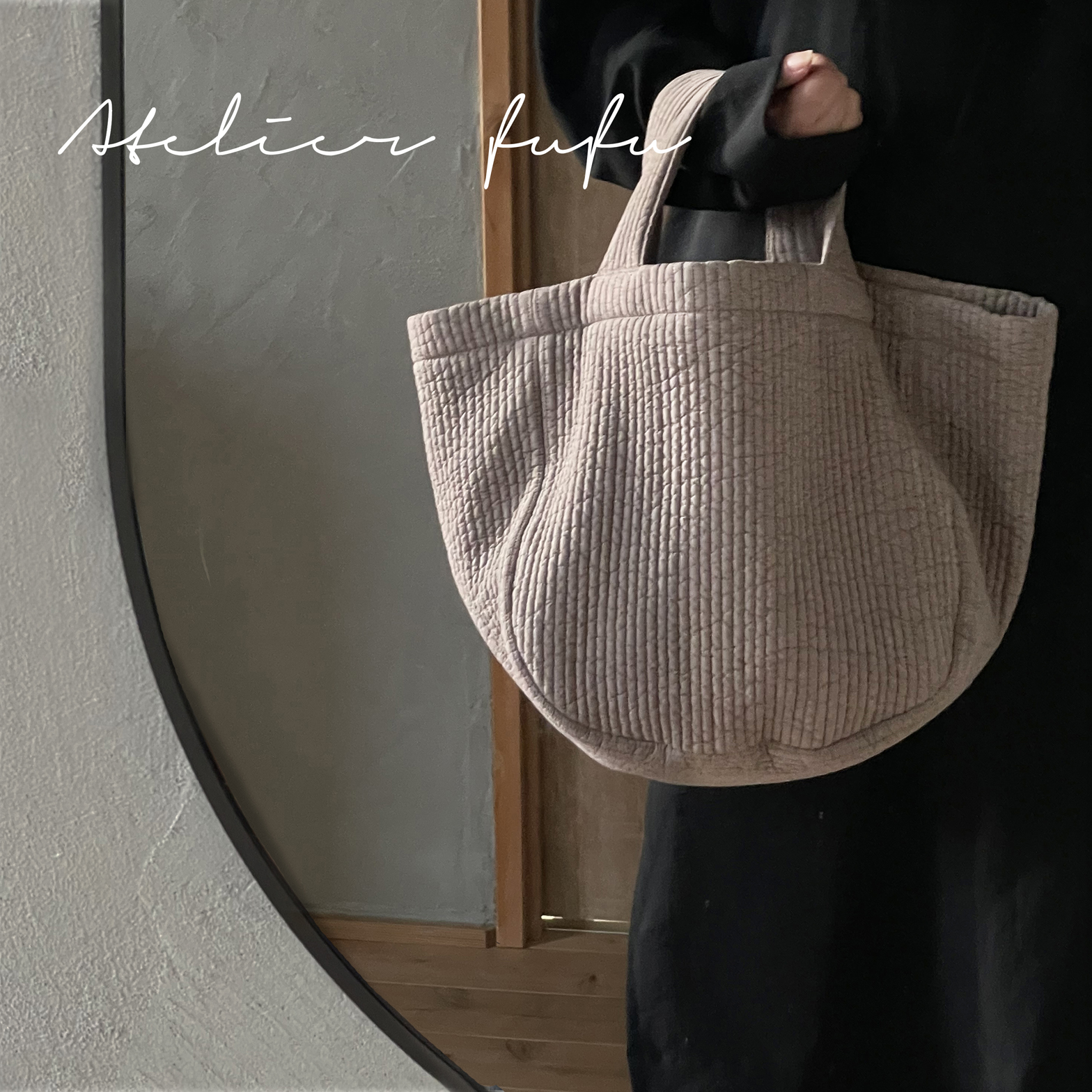 CABAトート】ガバっと開く、とにかくラフに持ちたい大人のヌビバッグ