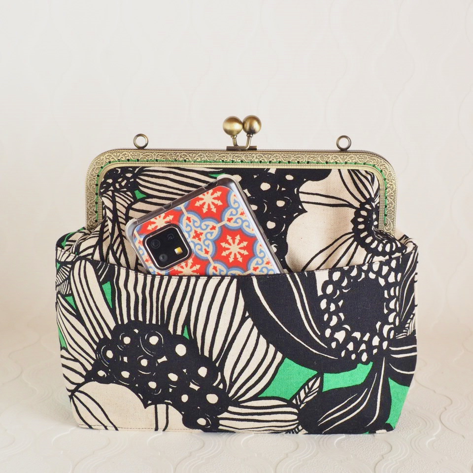 ※新色※がま口バック　♡ジョリーフルール♡ がま口バッグ ショルダーバッグ クラッチバッグ ドットカラー合