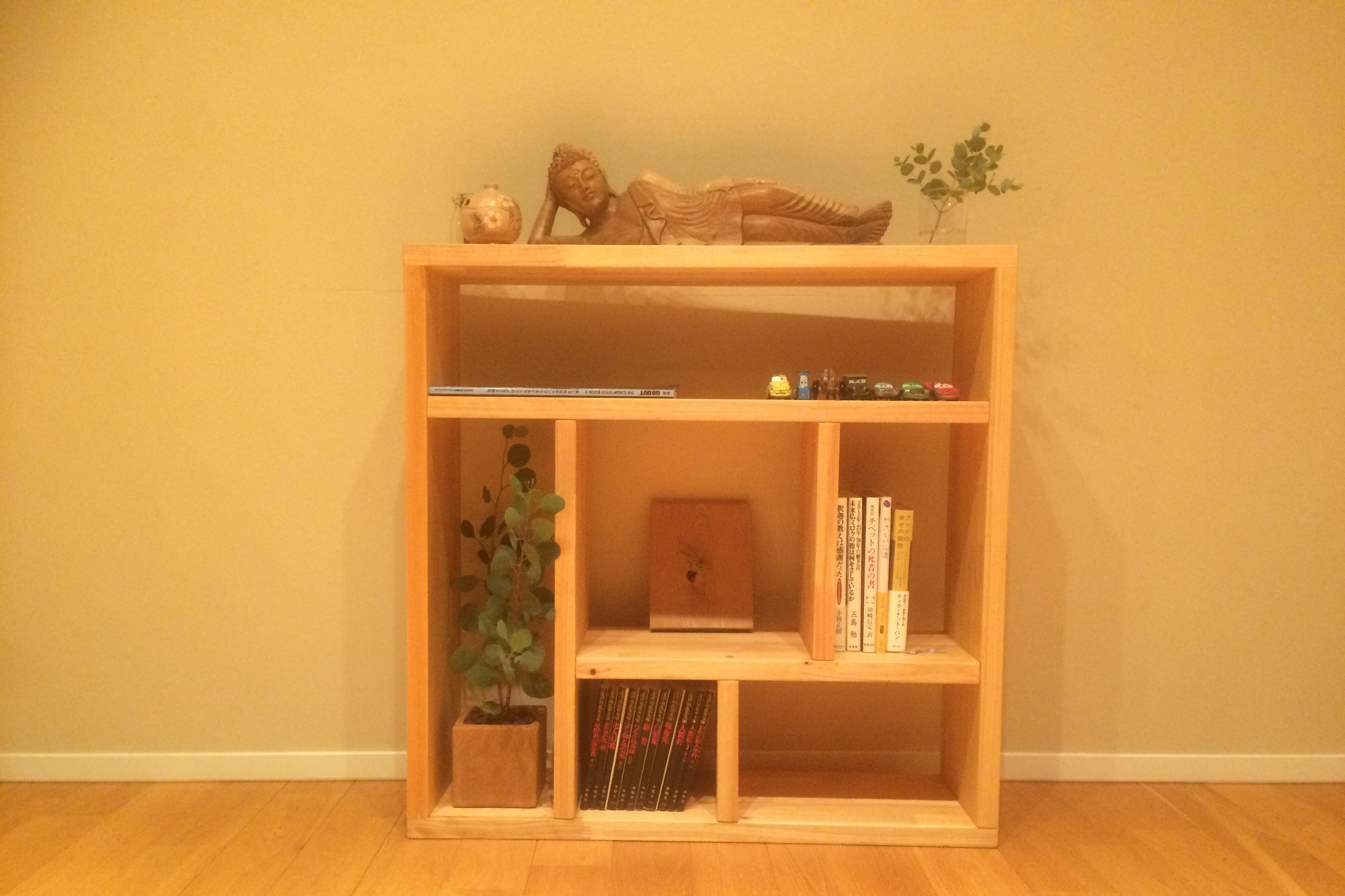 桧が香るランダムシェルフ - 暮らしの道具製作処 鈴木権之助商店