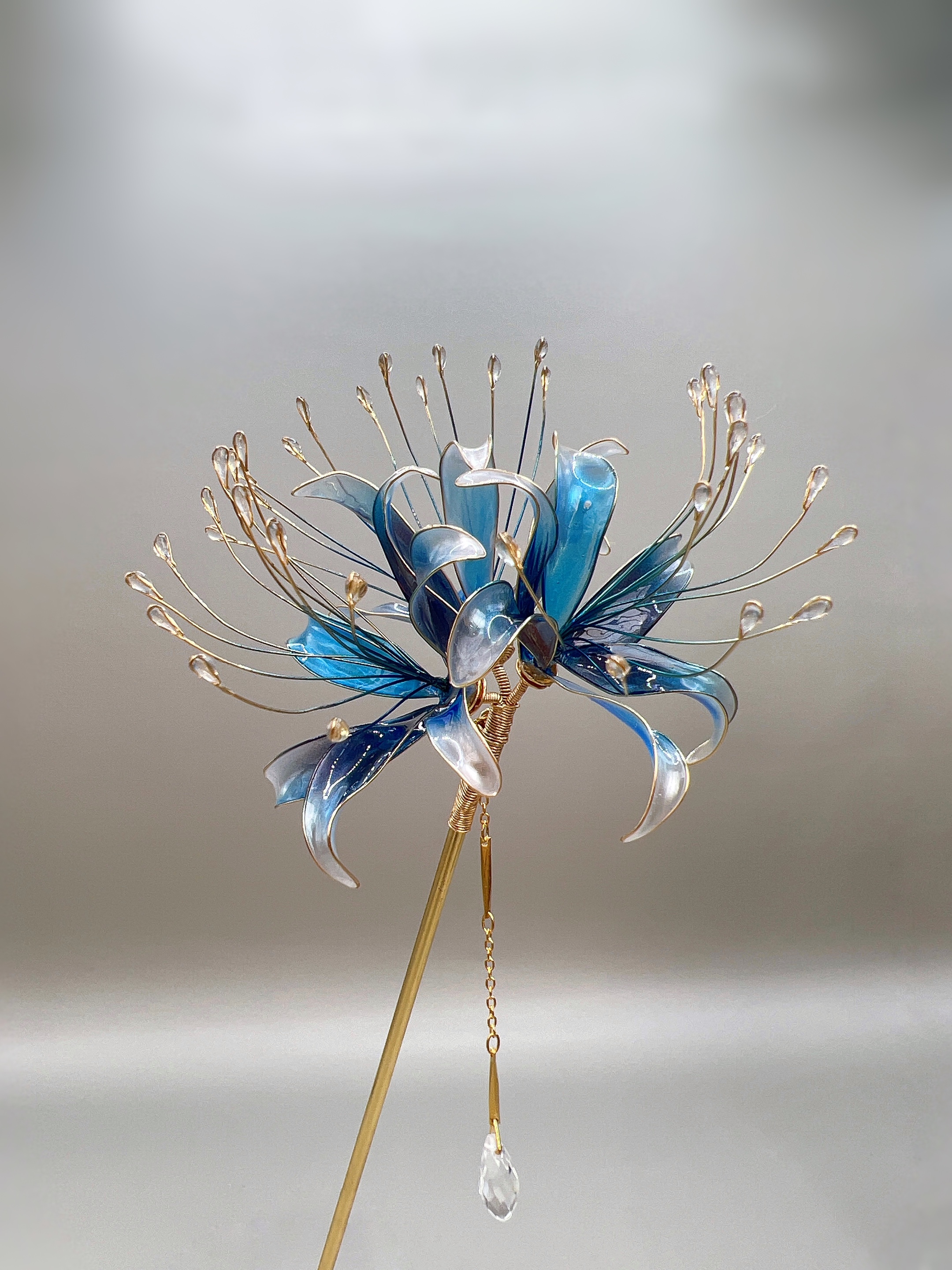 さくらさま売約済み　かんざし〈万華・ピーコック&シルバー〉 さくらさま売約済みかんざし〈万華・ピーコック&シルバー〉