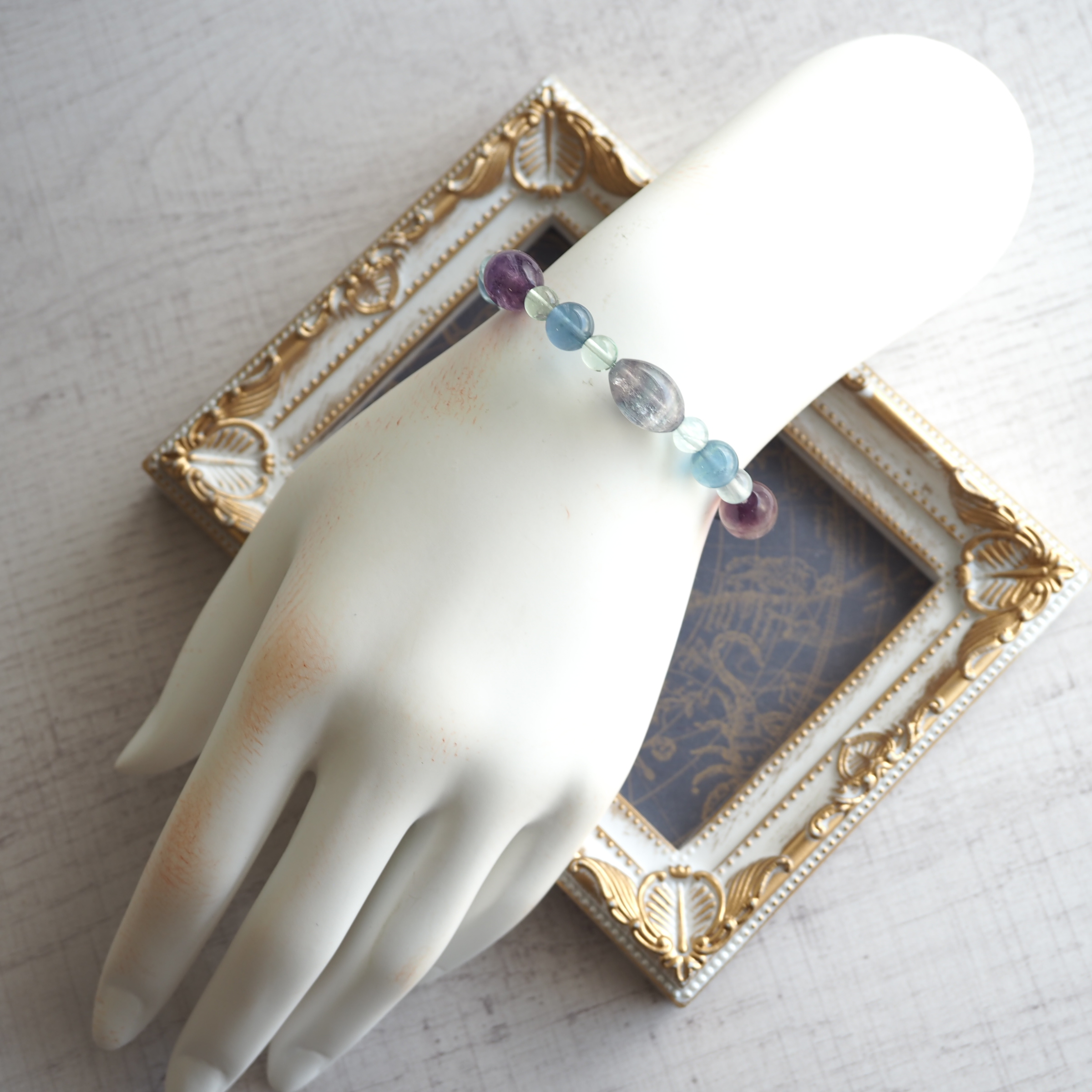 n様❁⃘*.゜フローライトブレスレットと同梱 フローライトのブレスレット - 〈30㎤〉 Ghost_Panda's working