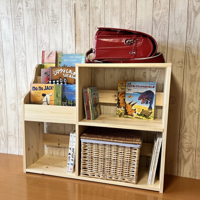 絵本棚　サイドウェーブ 40日発送 絵本棚サイドウェーブ40日発送