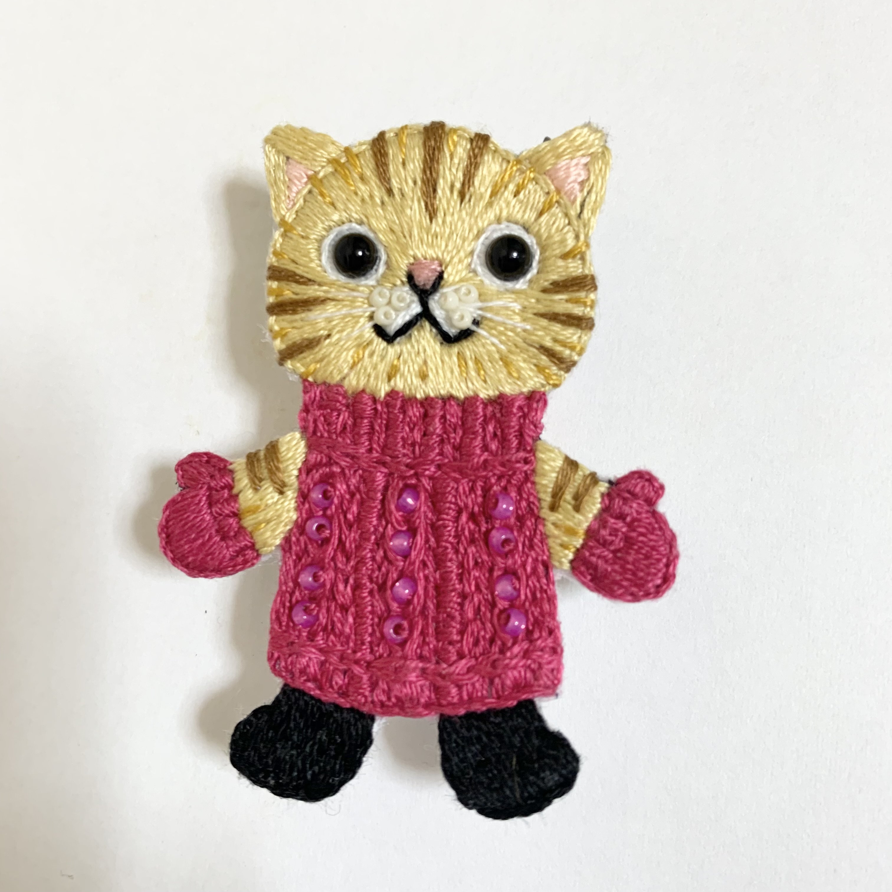 50’s アールデコ 猫ちゃん ブローチ 50's アールデコ 猫ちゃん ブローチ （Mexico シルバー925